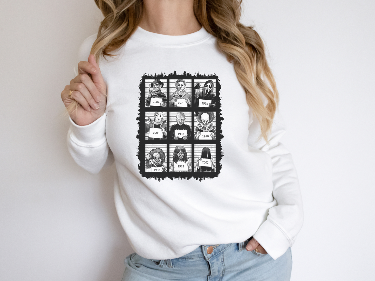 Halloween Daddy’s Mugshot Sweatshirt