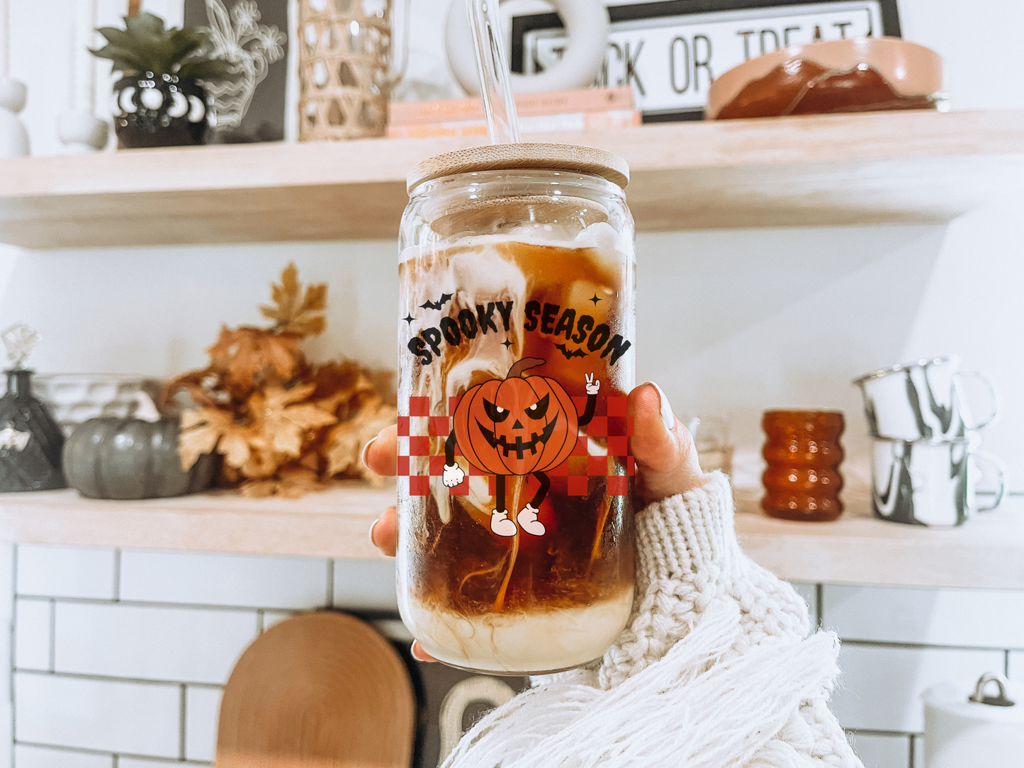 Retro Spooky Season Libbey Glass