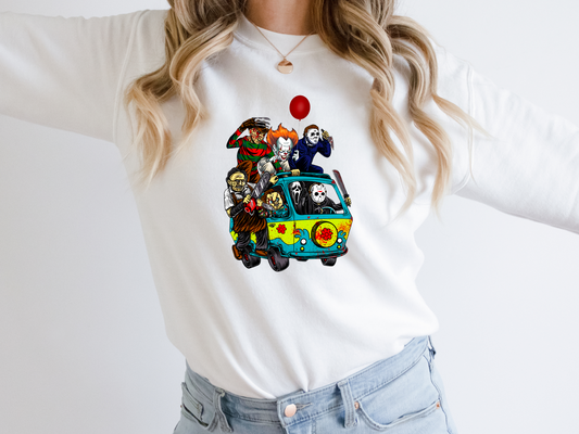 Halloween Daddy’s Mystery Machine sweatshirt